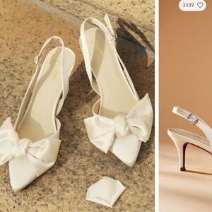 Anthropologie Seychelles Neve II Slingback Kitten Heels